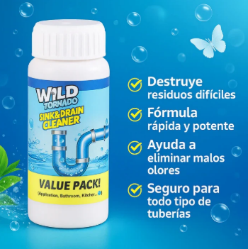 Polvo Limpiador De Drenaje